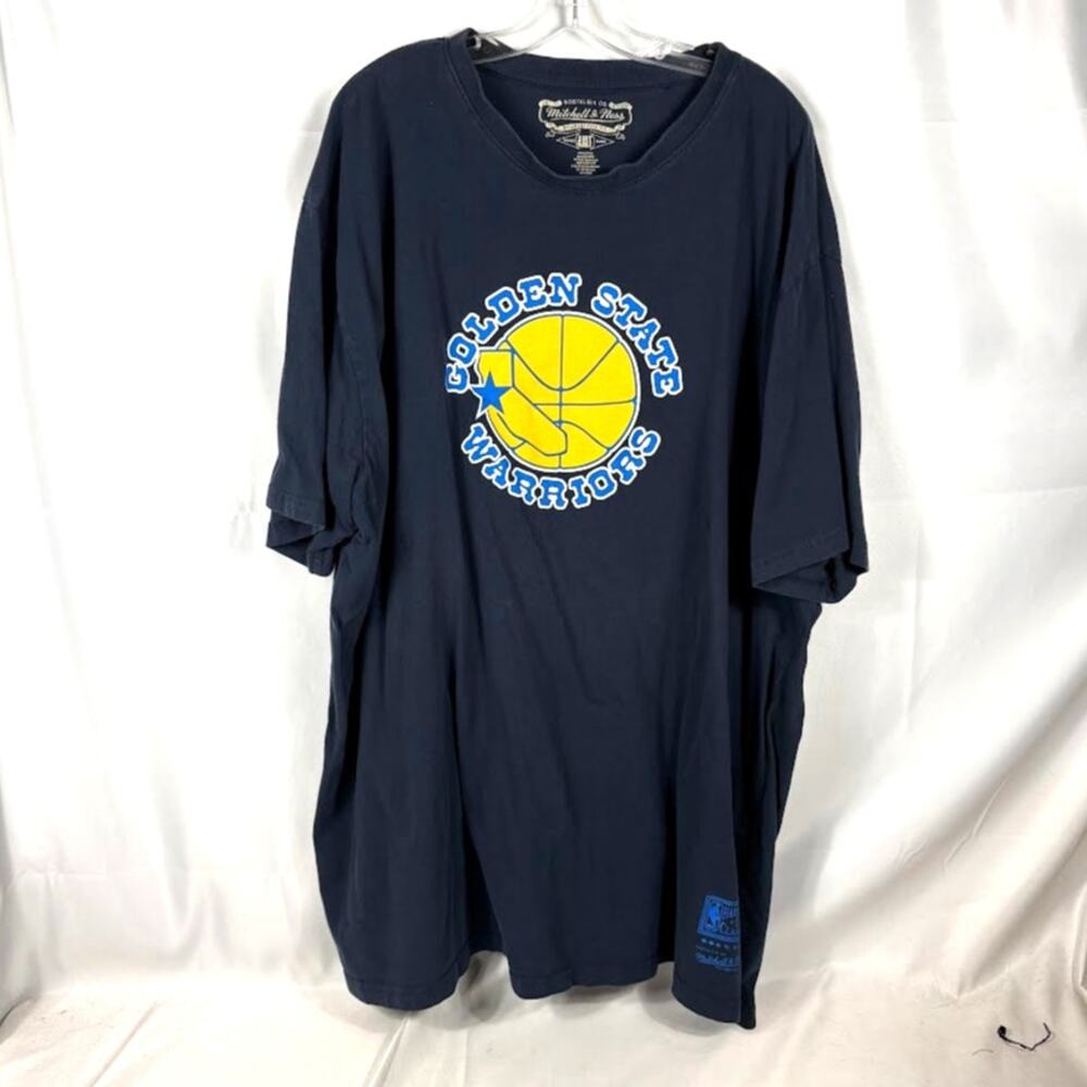 Golden State Warriors 4XL Tall Mitchell & Ness T-Shirt NBA